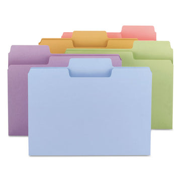 Smead® Supertab Colored File Folders, 1-3-cut Tabs, Letter Size, 11 Pt. Stock, Assorted, 100-box freeshipping - TVN Wholesale